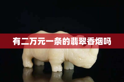 有二万元一条的翡翠香烟吗