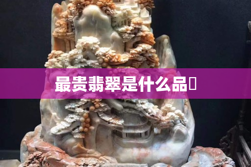 最贵翡翠是什么品秿