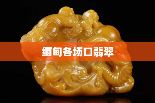 缅甸各场口翡翠