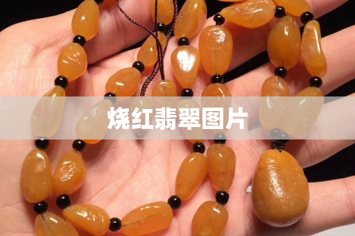 烧红翡翠图片