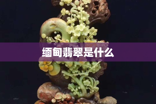 缅甸翡翠是什么