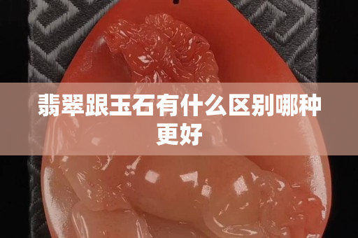 翡翠跟玉石有什么区别哪种更好