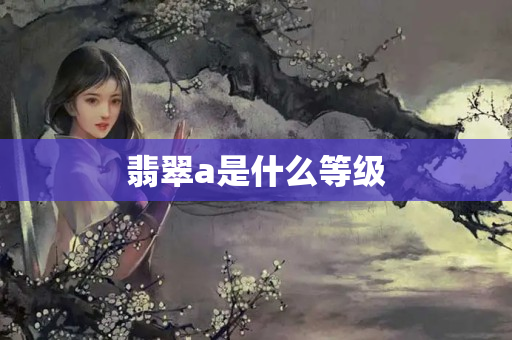 翡翠a是什么等级