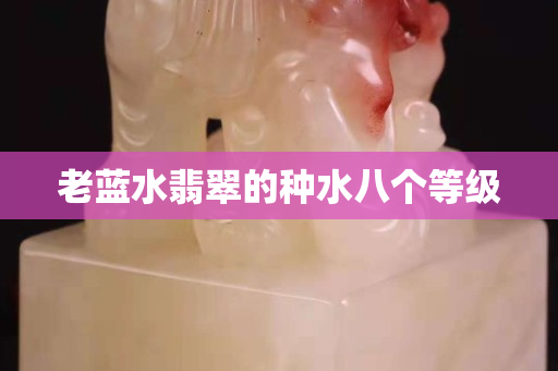 老蓝水翡翠的种水八个等级