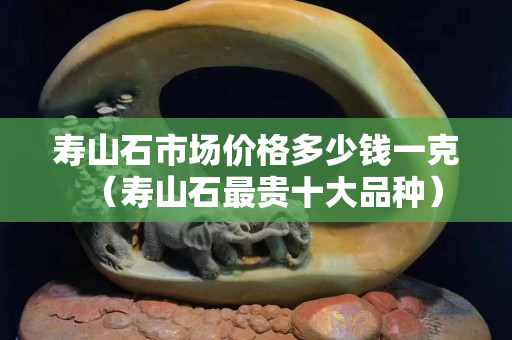 寿山石市场价格多少钱一克（寿山石最贵十大品种）