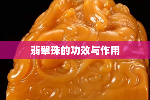 翡翠珠的功效与作用