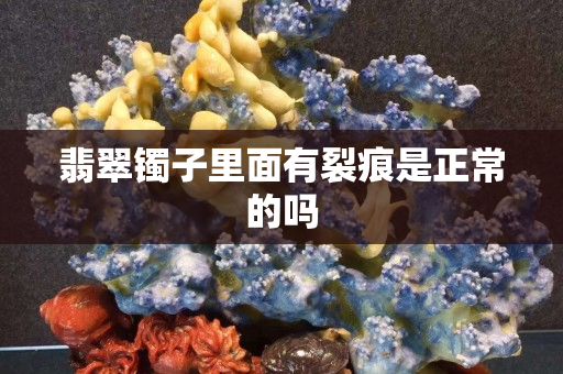 翡翠镯子里面有裂痕是正常的吗