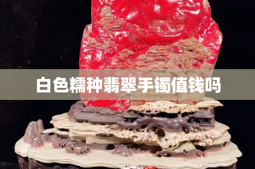 白色糯种翡翠手镯值钱吗