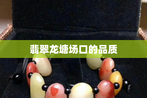 翡翠龙塘场口的品质