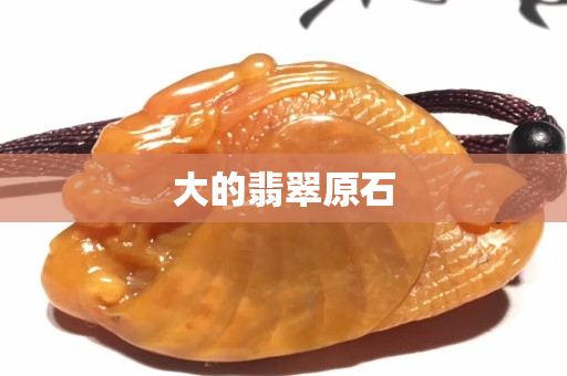 大的翡翠原石