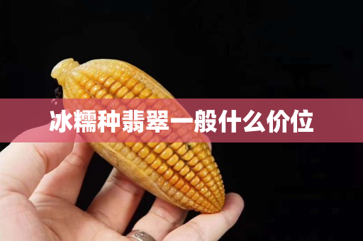 冰糯种翡翠一般什么价位
