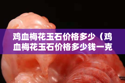 鸡血梅花玉石价格多少（鸡血梅花玉石价格多少钱一克）