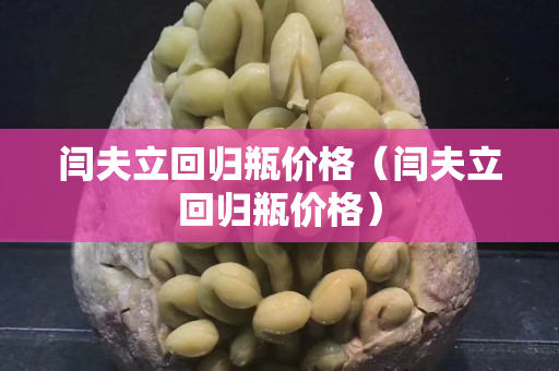 闫夫立回归瓶价格（闫夫立回归瓶价格）