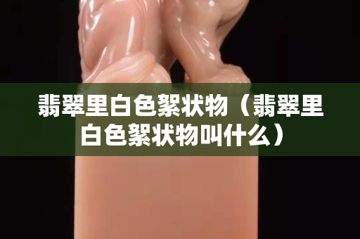 翡翠里白色絮状物（翡翠里白色絮状物叫什么）