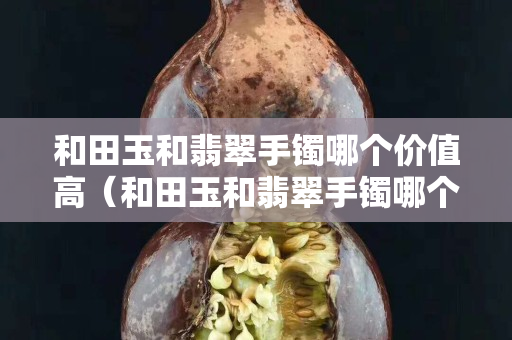 和田玉和翡翠手镯哪个价值高（和田玉和翡翠手镯哪个好）