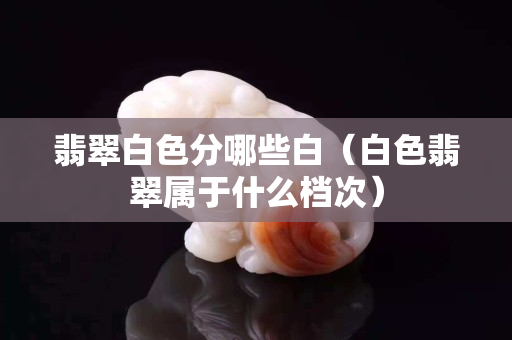 翡翠白色分哪些白（白色翡翠属于什么档次）