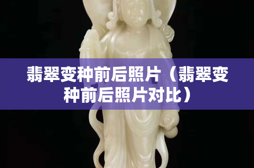 翡翠变种前后照片（翡翠变种前后照片对比）