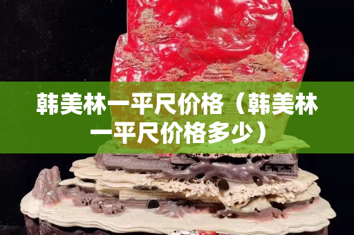 韩美林一平尺价格（韩美林一平尺价格多少）