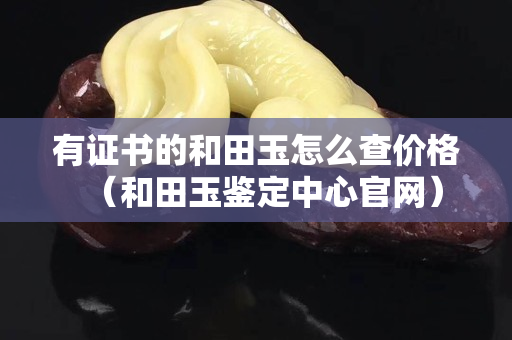 有证书的和田玉怎么查价格（和田玉鉴定中心官网）