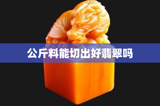 公斤料能切出好翡翠吗