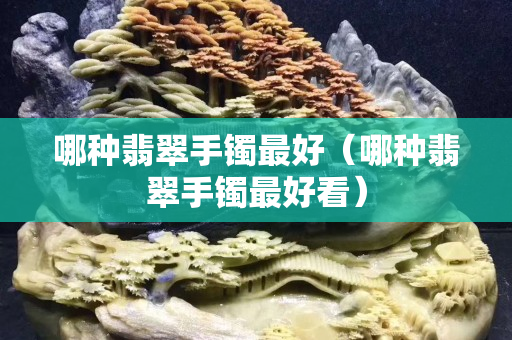 哪种翡翠手镯最好（哪种翡翠手镯最好看）