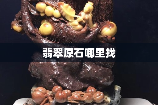 翡翠原石哪里找