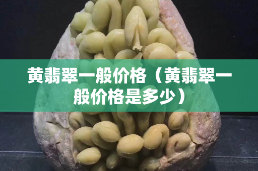 黄翡翠一般价格（黄翡翠一般价格是多少）