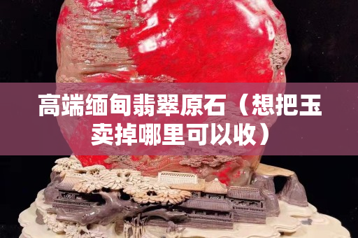 高端缅甸翡翠原石（想把玉卖掉哪里可以收）
