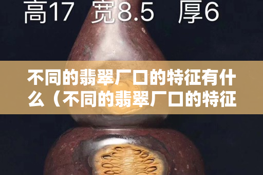 不同的翡翠厂口的特征有什么（不同的翡翠厂口的特征有什么）