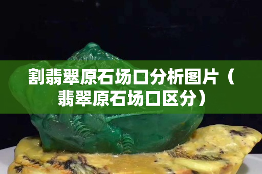 割翡翠原石场口分析图片（翡翠原石场口区分）