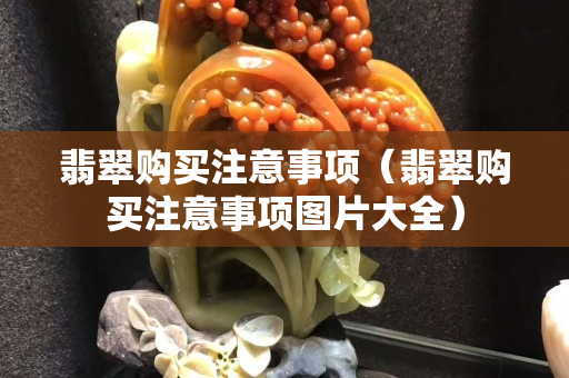 翡翠购买注意事项（翡翠购买注意事项图片大全）