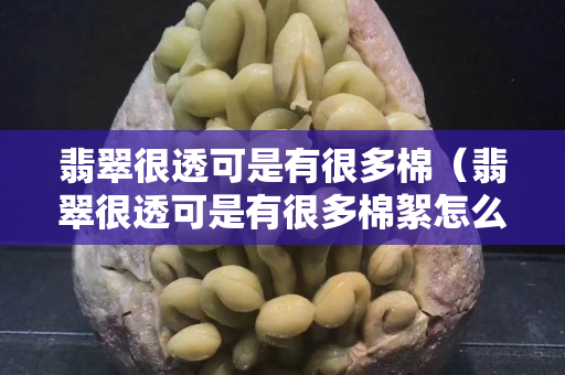翡翠很透可是有很多棉（翡翠很透可是有很多棉絮怎么办）