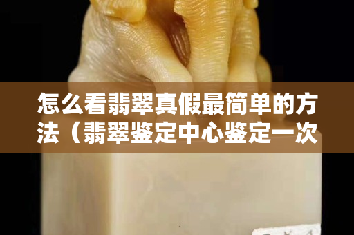 怎么看翡翠真假最简单的方法（翡翠鉴定中心鉴定一次多少钱）