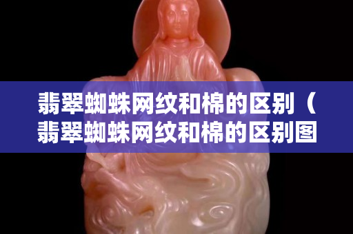 翡翠蜘蛛网纹和棉的区别（翡翠蜘蛛网纹和棉的区别图片）