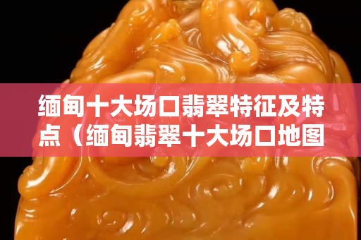 缅甸十大场口翡翠特征及特点（缅甸翡翠十大场口地图）