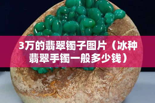 3万的翡翠镯子图片（冰种翡翠手镯一般多少钱）