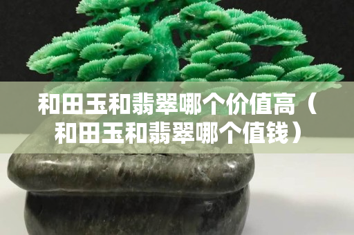 和田玉和翡翠哪个价值高（和田玉和翡翠哪个值钱）