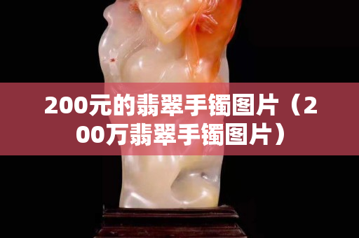 200元的翡翠手镯图片（200万翡翠手镯图片）