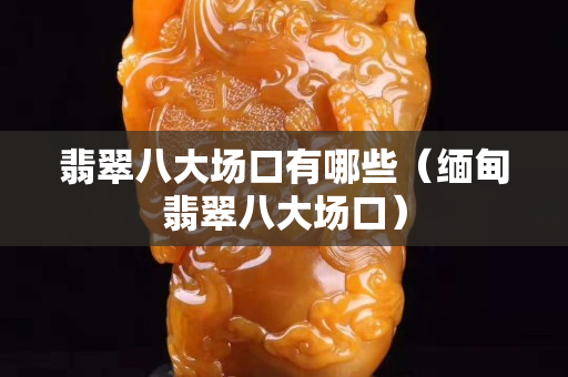 翡翠八大场口有哪些（缅甸翡翠八大场口）