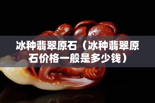 冰种翡翠原石（冰种翡翠原石价格一般是多少钱）