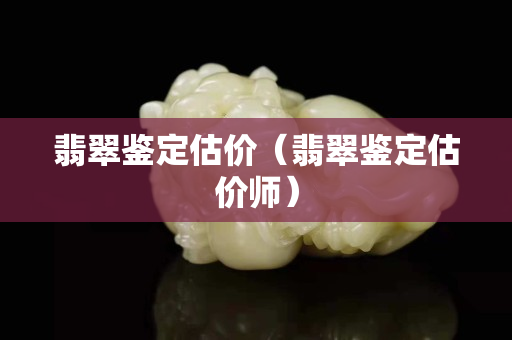 翡翠鉴定估价（翡翠鉴定估价师）