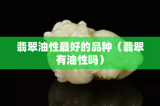 翡翠油性最好的品种（翡翠有油性吗）