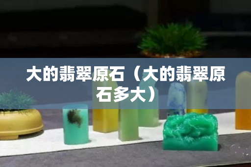 大的翡翠原石（大的翡翠原石多大）