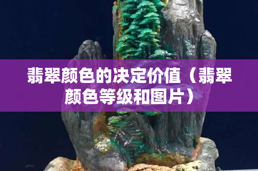 翡翠颜色的决定价值（翡翠颜色等级和图片）
