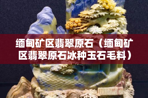 缅甸矿区翡翠原石（缅甸矿区翡翠原石冰种玉石毛料）