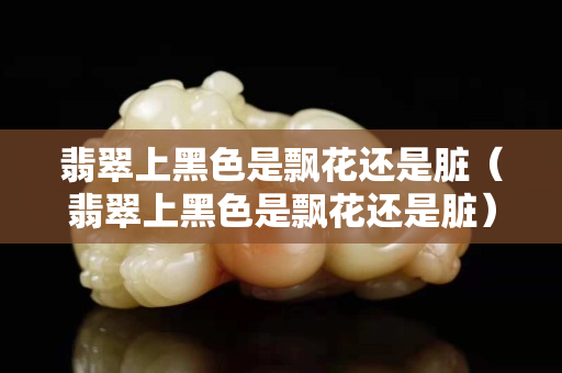 翡翠上黑色是飘花还是脏（翡翠上黑色是飘花还是脏）