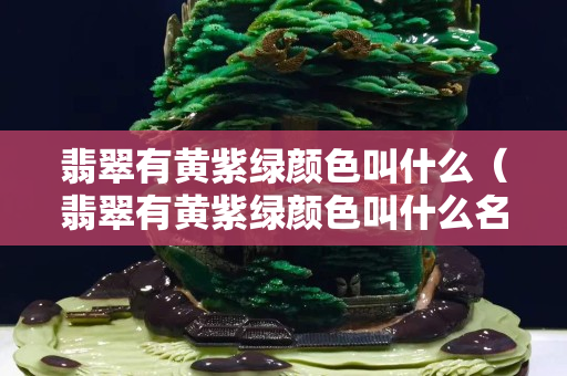 翡翠有黄紫绿颜色叫什么（翡翠有黄紫绿颜色叫什么名字）