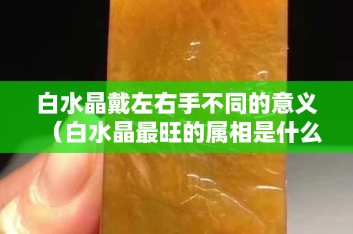 白水晶戴左右手不同的意义（白水晶最旺的属相是什么）