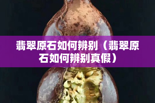 翡翠原石如何辨别（翡翠原石如何辨别真假）