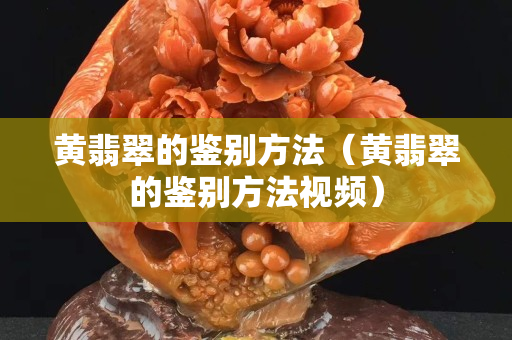 黄翡翠的鉴别方法（黄翡翠的鉴别方法视频）
